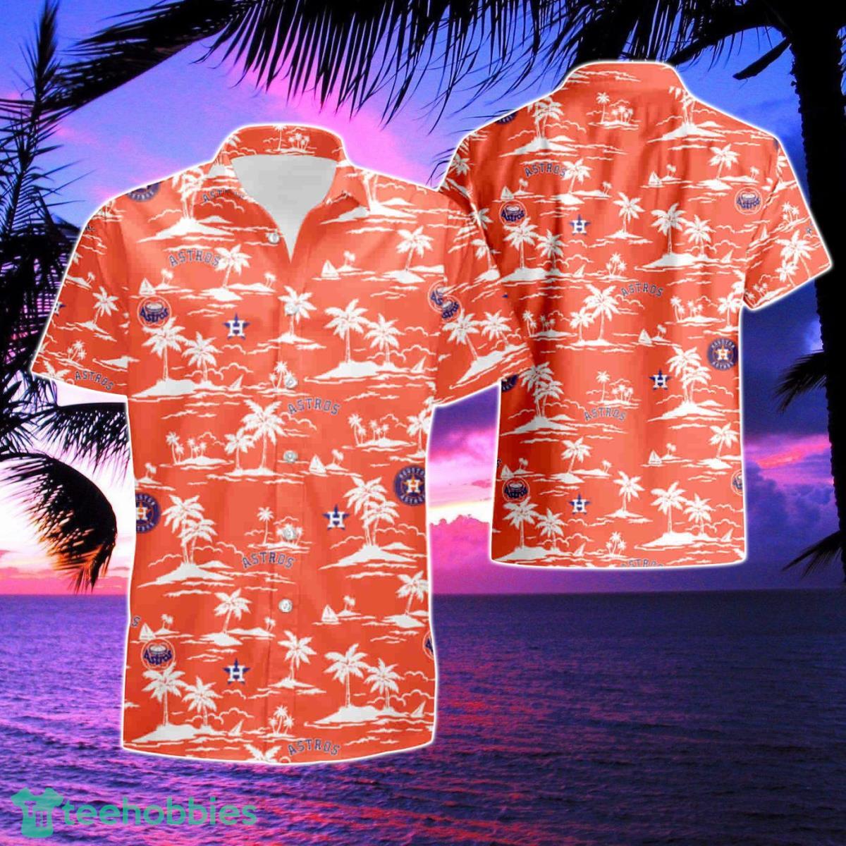 Houston Astros Vintage Mlb Hawaiian Shirt & Short Product Photo 1