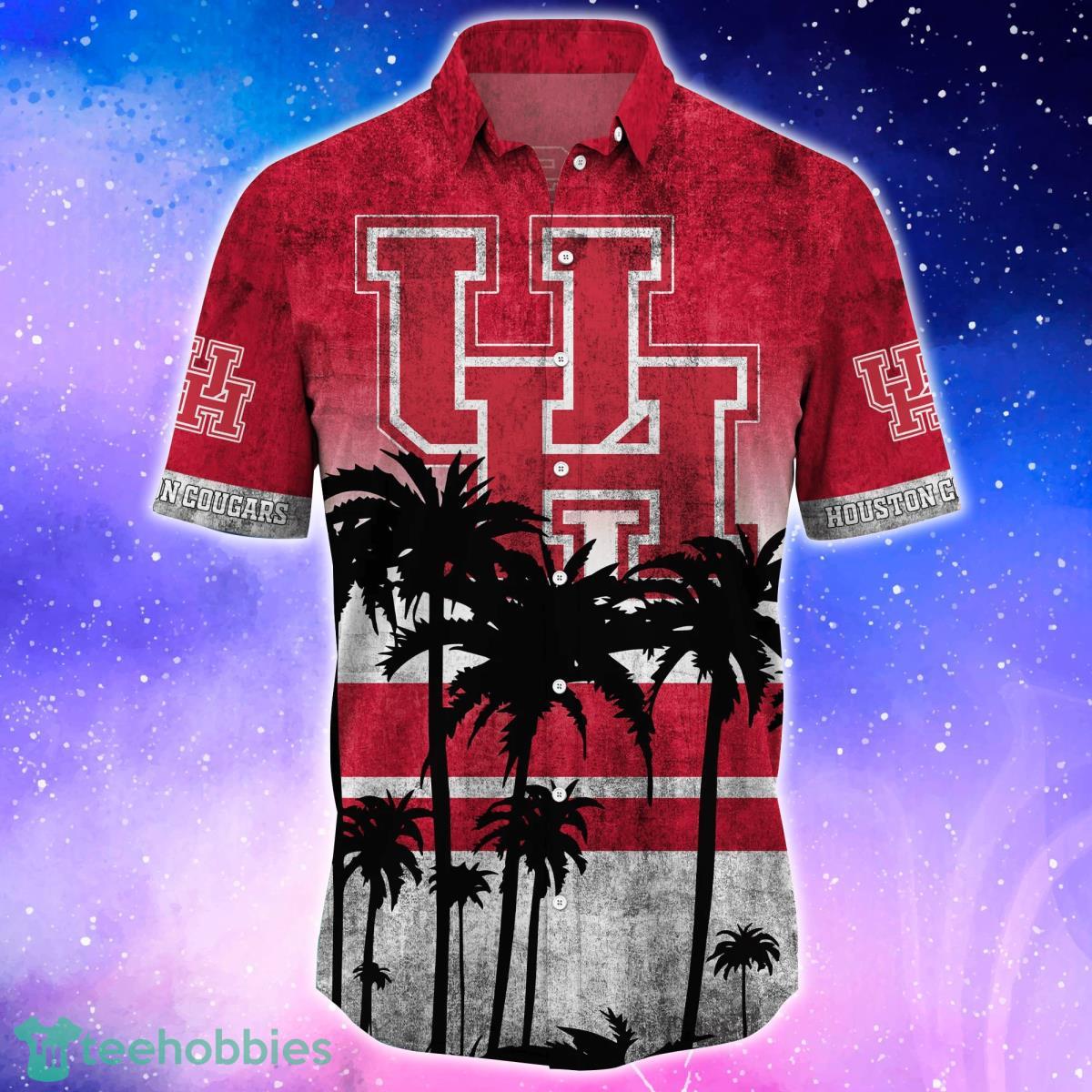 Houston Cougars Trending Hawaiian Shirt And Shorts For Fans Product Photo 2