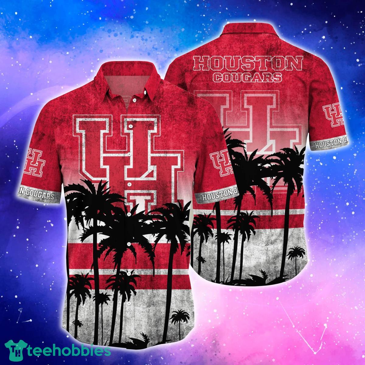 Houston Cougars Trending Hawaiian Shirt And Shorts For Fans Product Photo 1