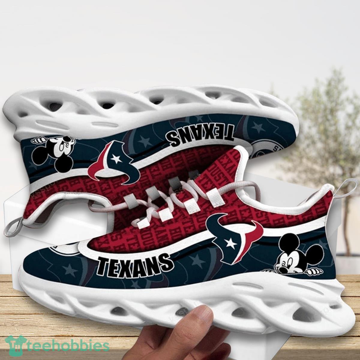 Houston Texans Team Max Soul Shoes Running Sneakers For Men Women Product Photo 1