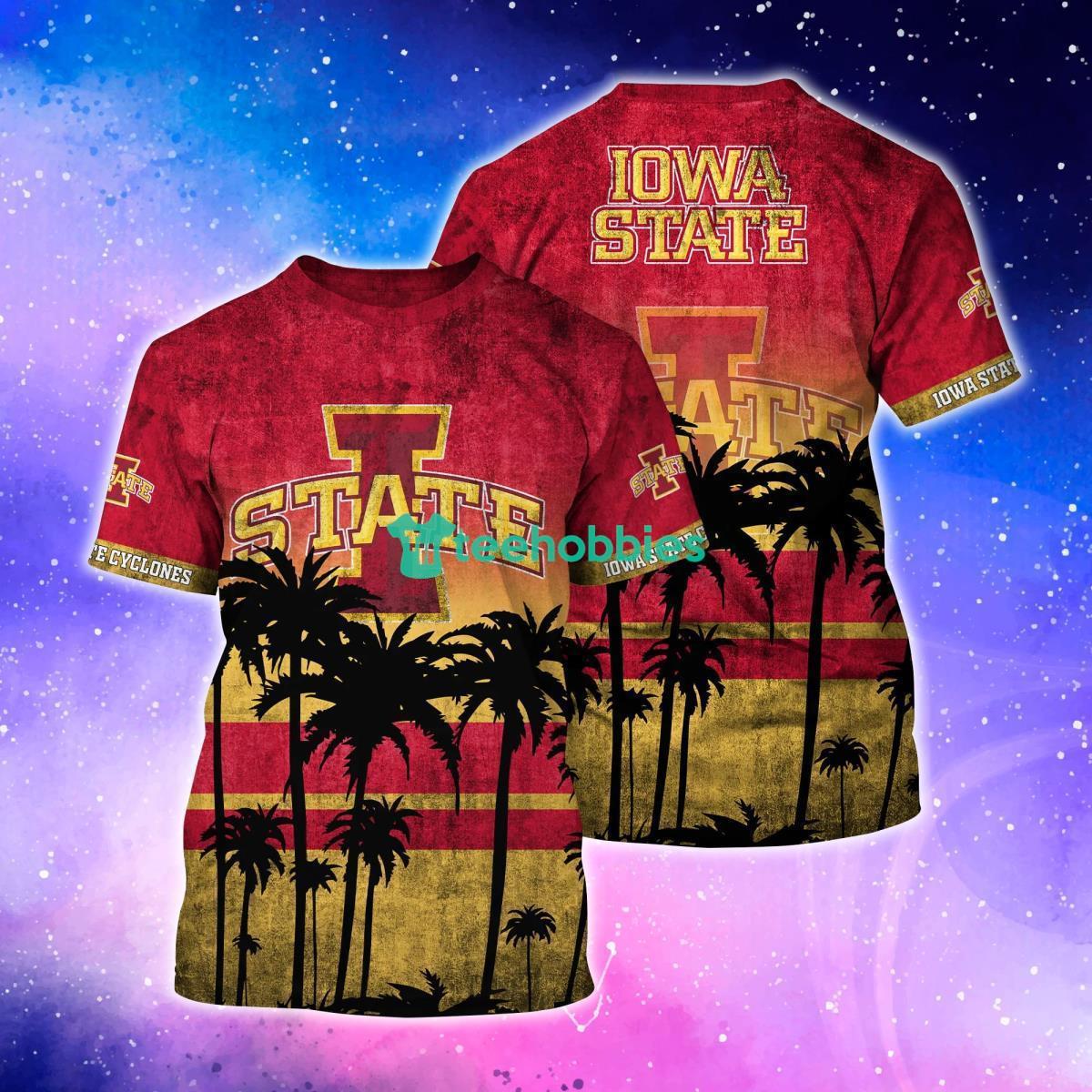 Iowa State Cyclones Hot Trending 3D T-Shirt For Fans Product Photo 1