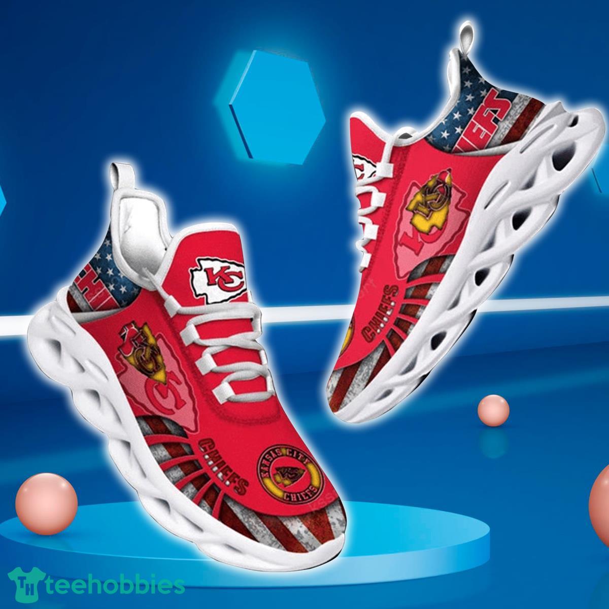 Kansas City Chiefs Team Max Soul Shoes Running Sneakers For Fans Product Photo 1