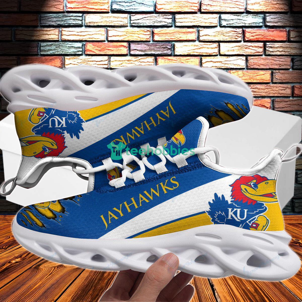Kansas Jayhawks Max Soul Shoes New Model Sneakers For Fans Product Photo 1