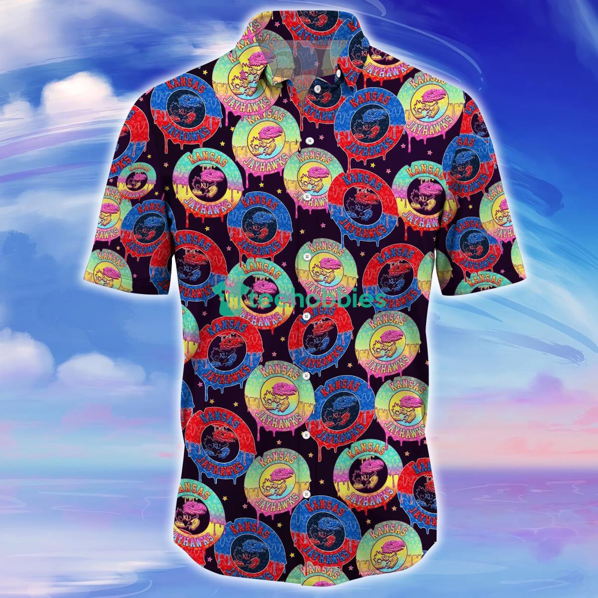 Kansas Jayhawks Trending Hawaiian Shirt For Fans Product Photo 2