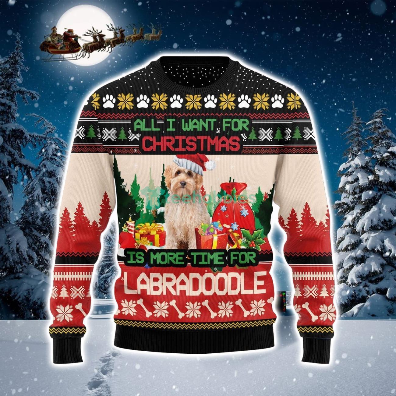 Labradoodle discount christmas sweater