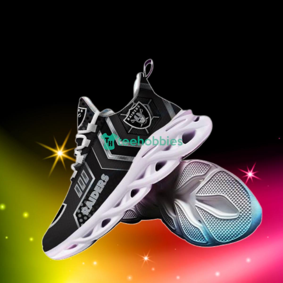 Las Vegas Raiders  Max Soul Shoes Best Design Great Gift For Fans Product Photo 2