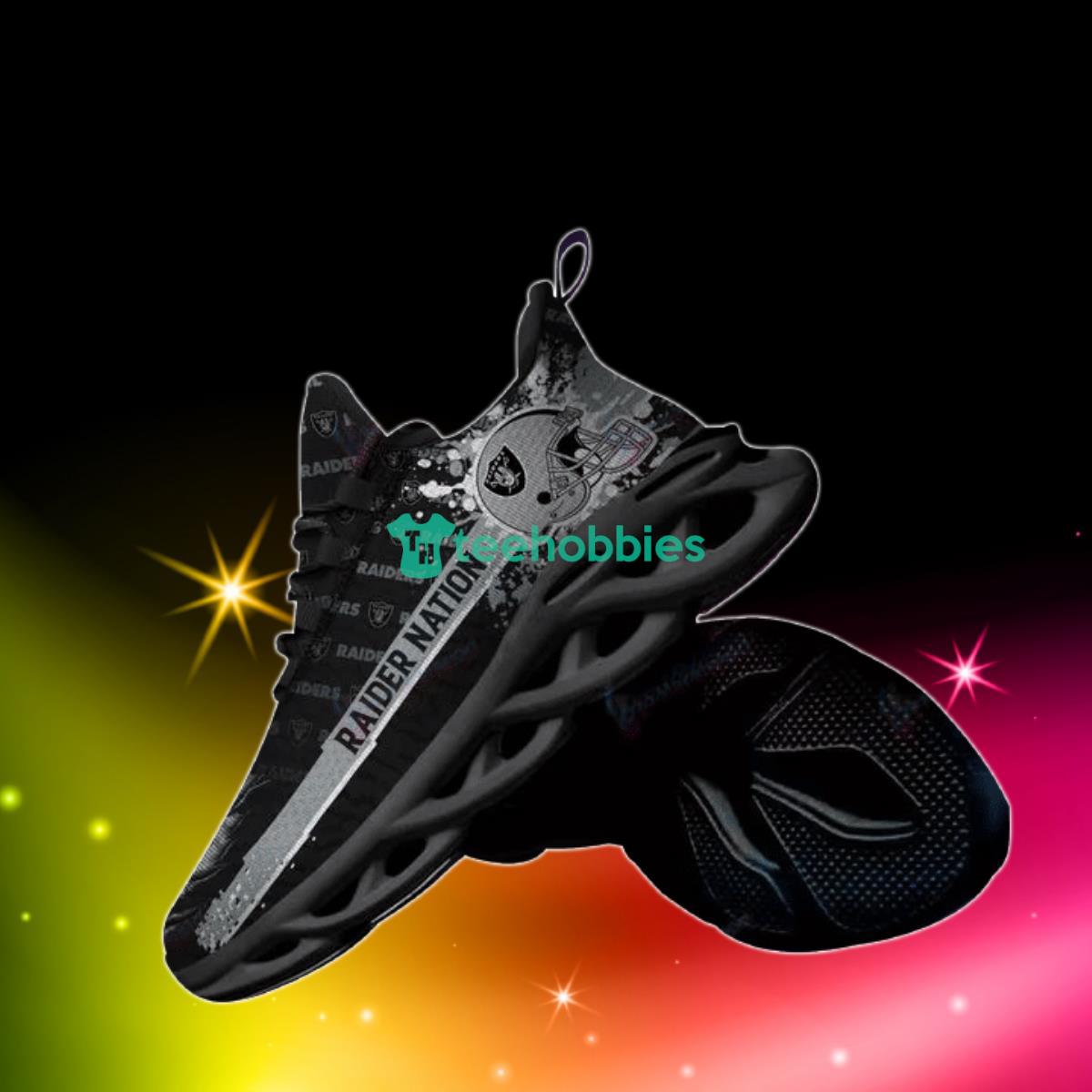 Las Vegas Raiders  Max Soul Shoes Best Design Great Impressive Gift For Fans Product Photo 1