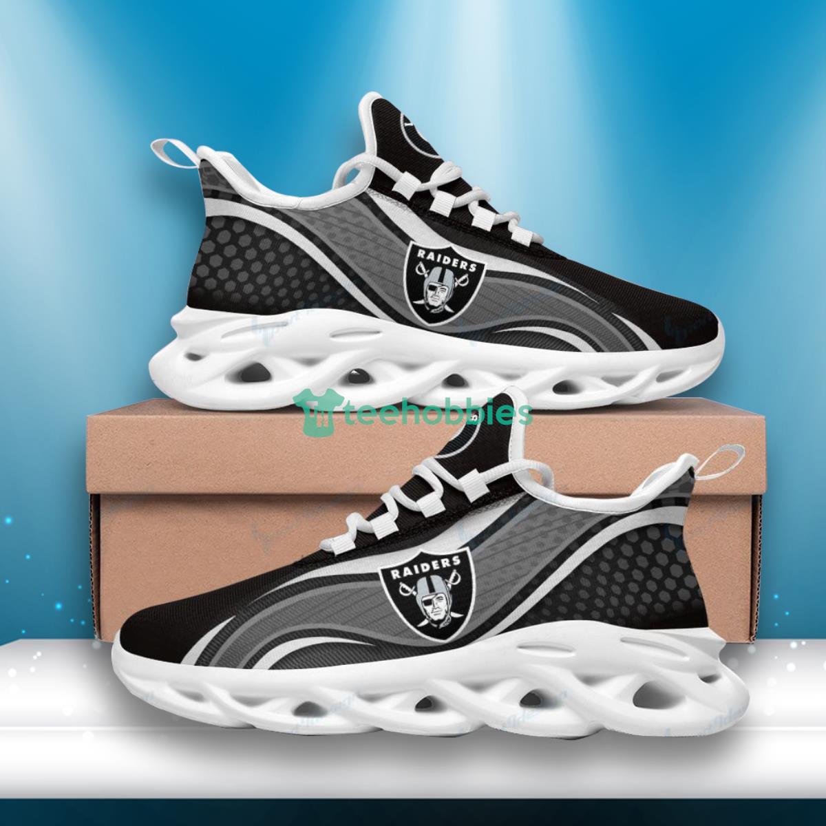 Las Vegas Raiders  Max Soul Shoes Hot Design For Fans Product Photo 2