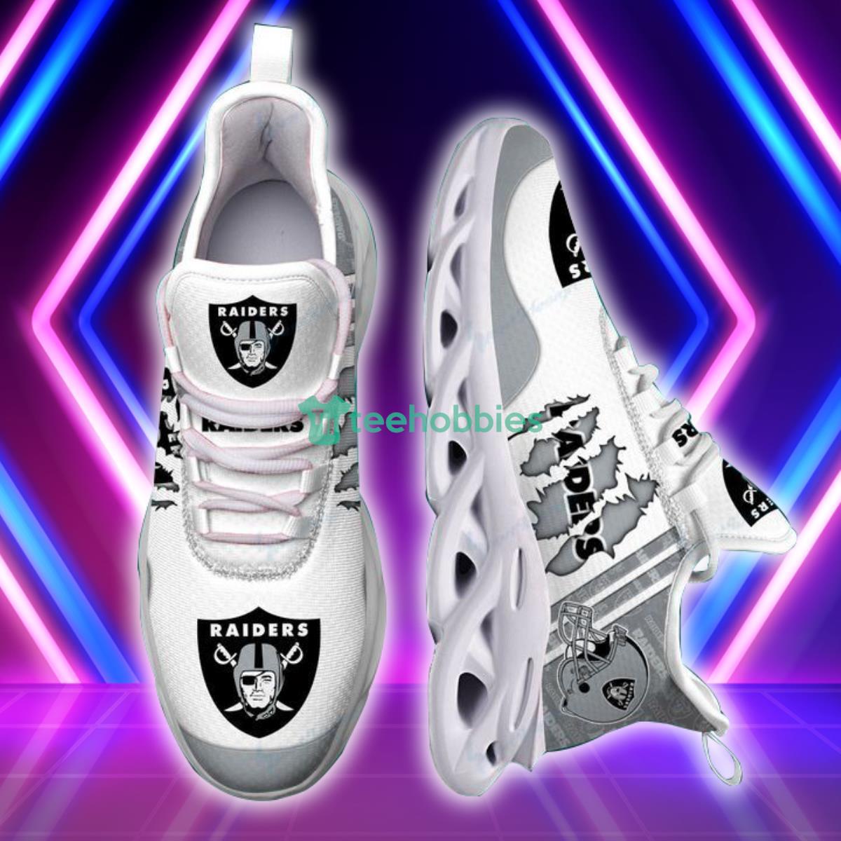 Las Vegas Raiders  Max Soul Shoes Hot Sneakers Impressive Gift For Fans Product Photo 2