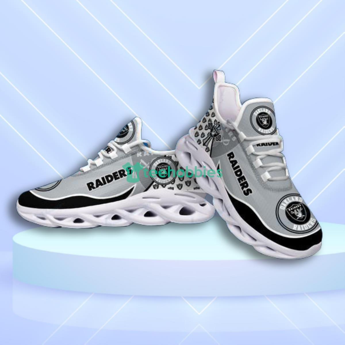 Las Vegas Raiders  Max Soul Shoes Hot Sneakers Special Gift For Fans Product Photo 2