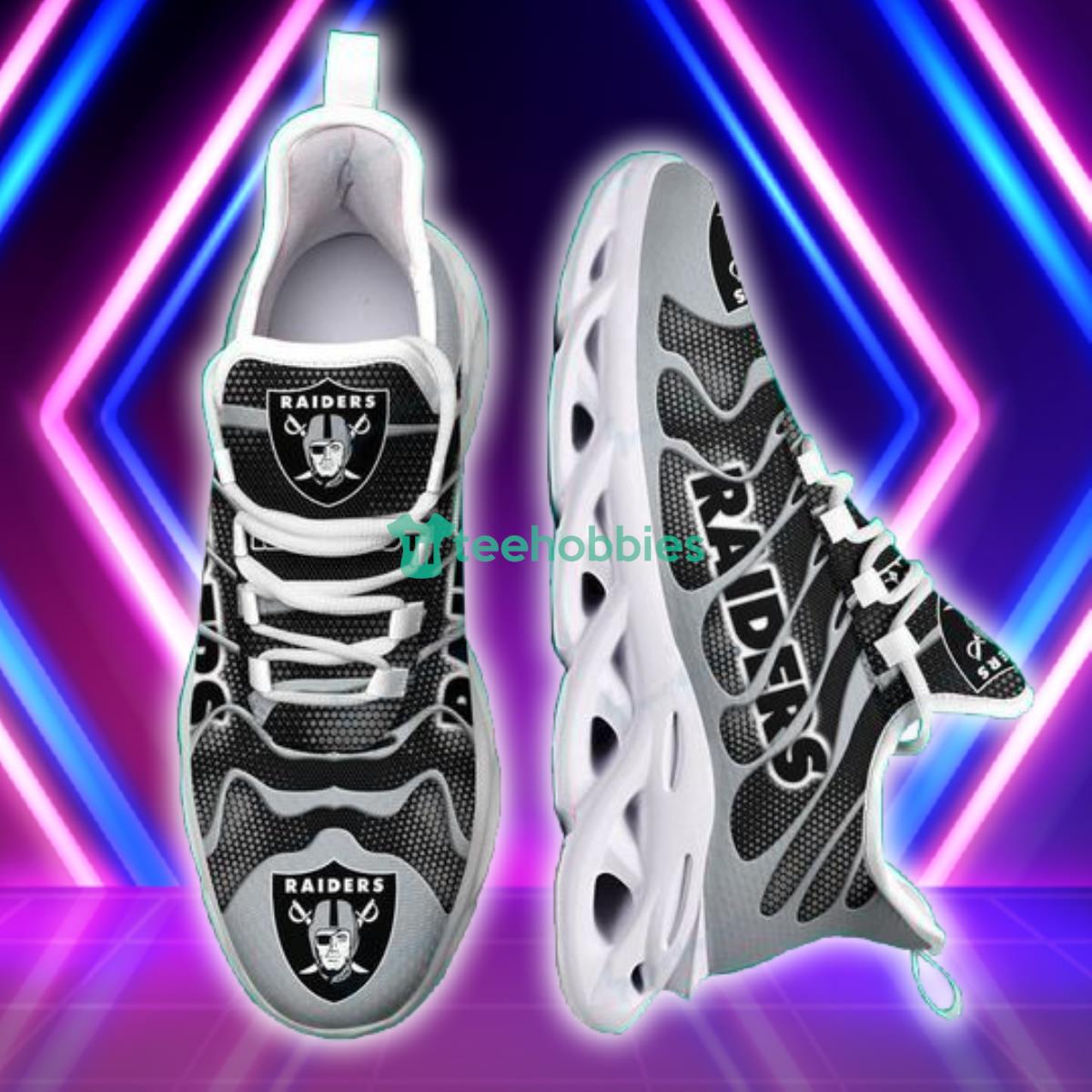 Las Vegas Raiders  Max Soul Shoes Trending Sneakers Best Gift For Fans Product Photo 1