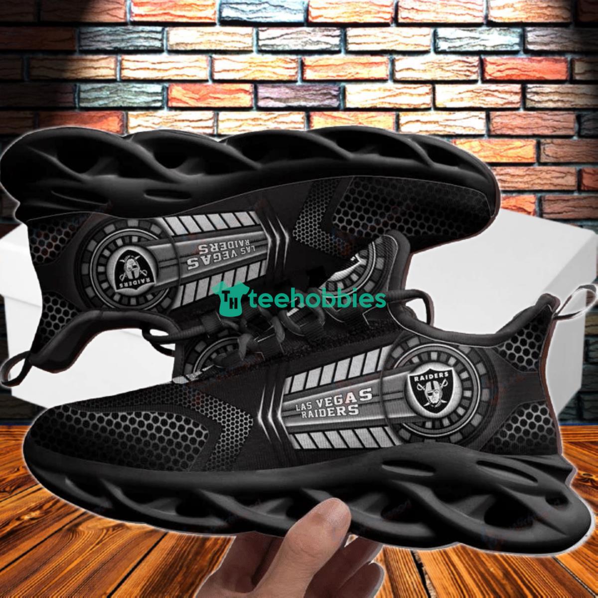 Las Vegas Raiders  Max Soul Shoes Trending Sneakers Gift For Fans Product Photo 1