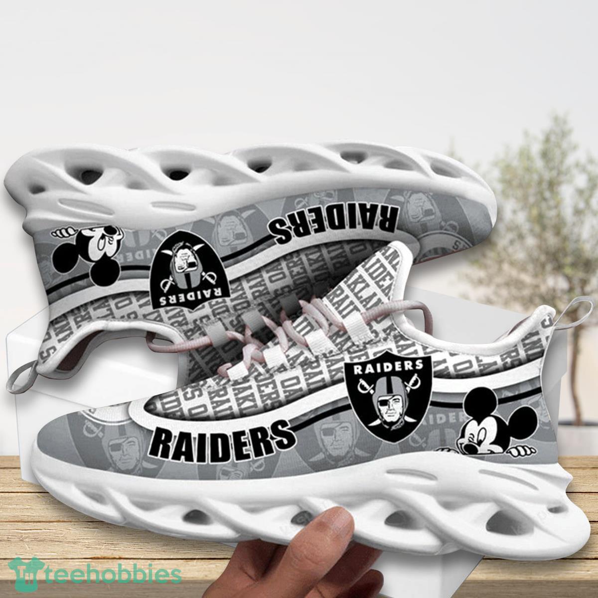 Las Vegas Raiders Team Max Soul Shoes Running Sneakers For Men Women Product Photo 1