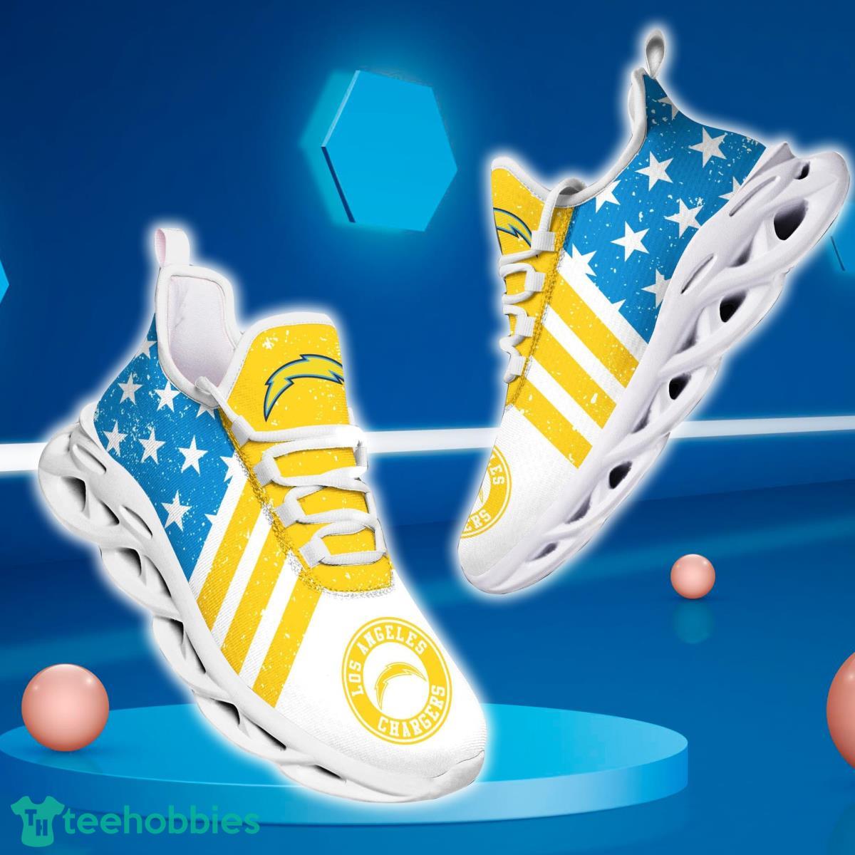 Los Angeles Chargers Team Max Soul Shoes Running Sneakers Product Photo 1