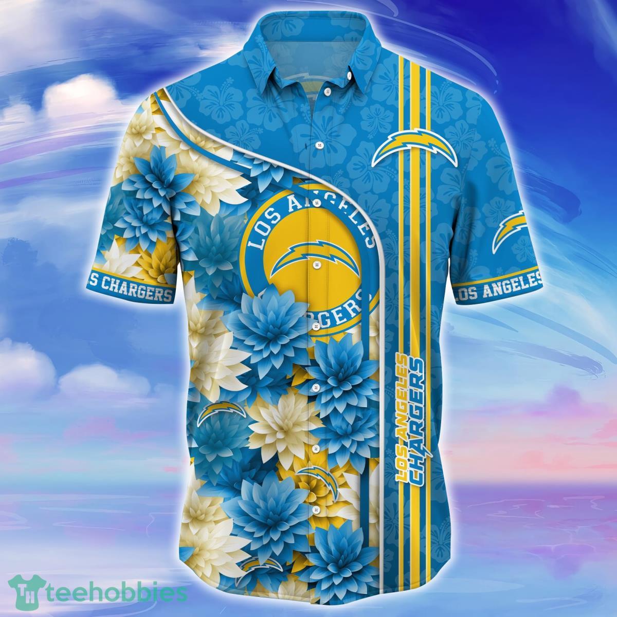 Los Angeles Chargers Trending Hawaiian Shirt For Fans Product Photo 2
