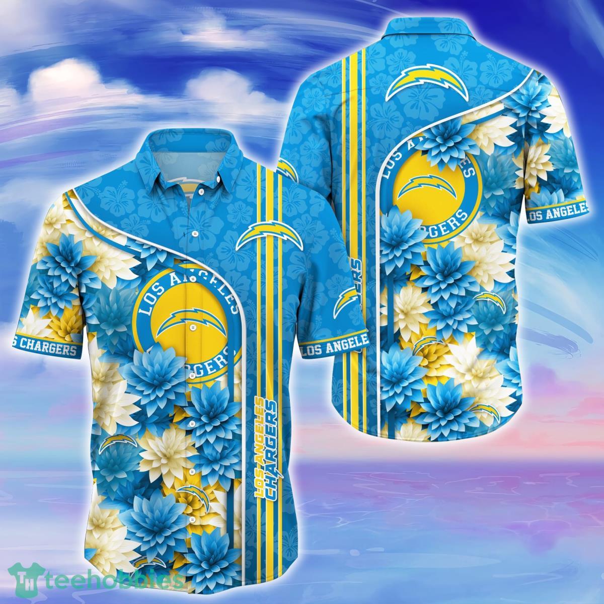Los Angeles Chargers Trending Hawaiian Shirt For Fans Product Photo 1