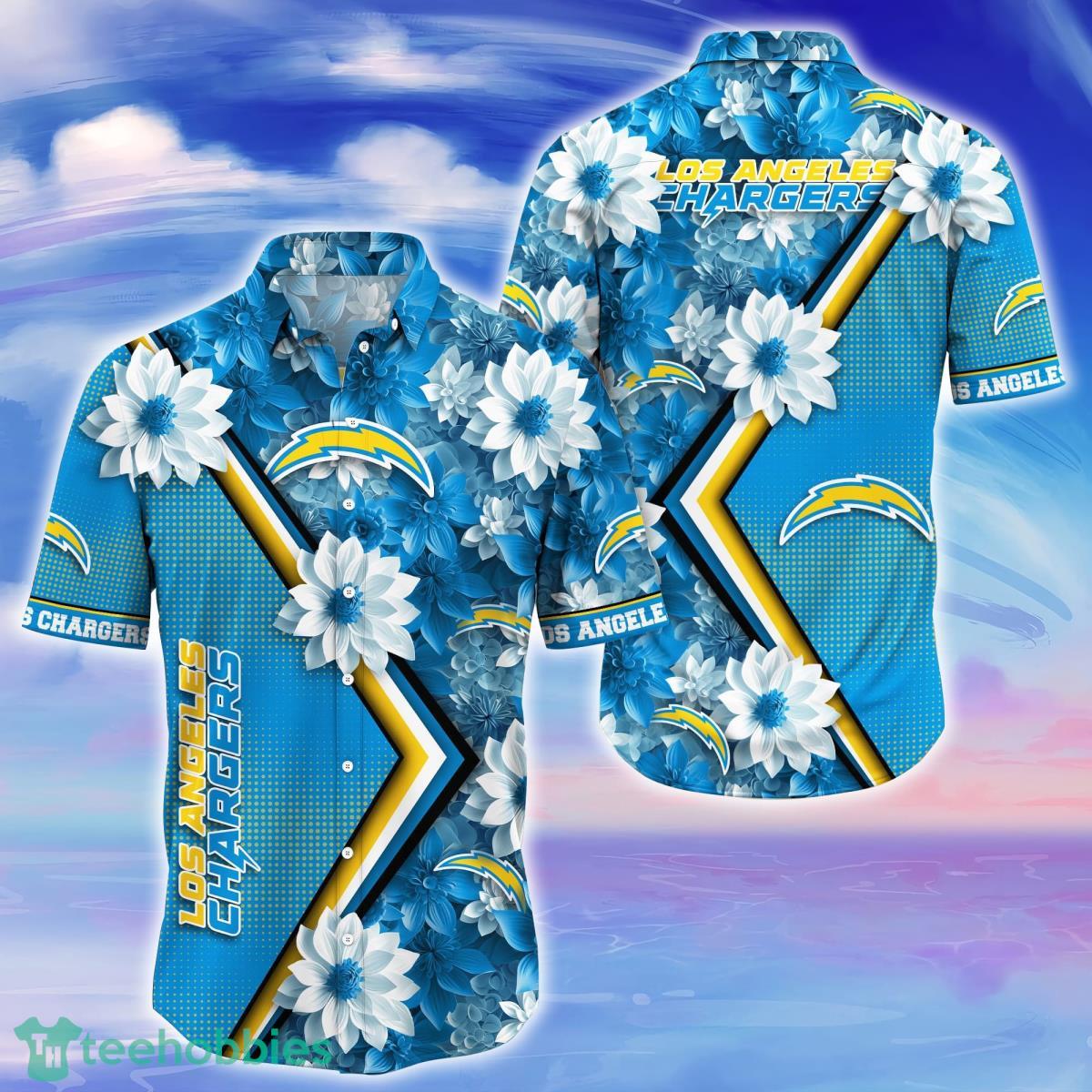 Los Angeles Chargers Trending Hawaiian Shirt Gift For Fans Product Photo 1