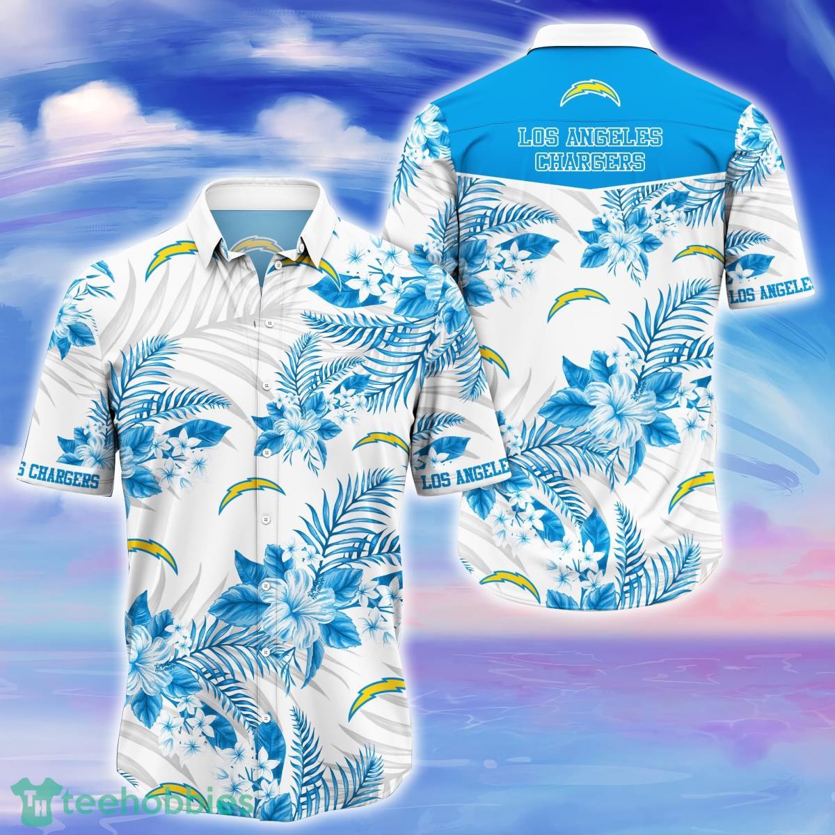 Los Angeles Chargers Trending Hawaiian Shirt Gift For Real Fans Product Photo 1