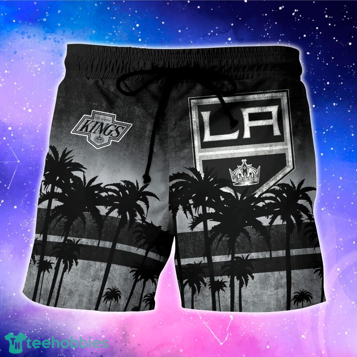 LIMITED] Los Angeles Kings NHL-Summer Hawaiian Shirt And Shorts, For Fans  This Season