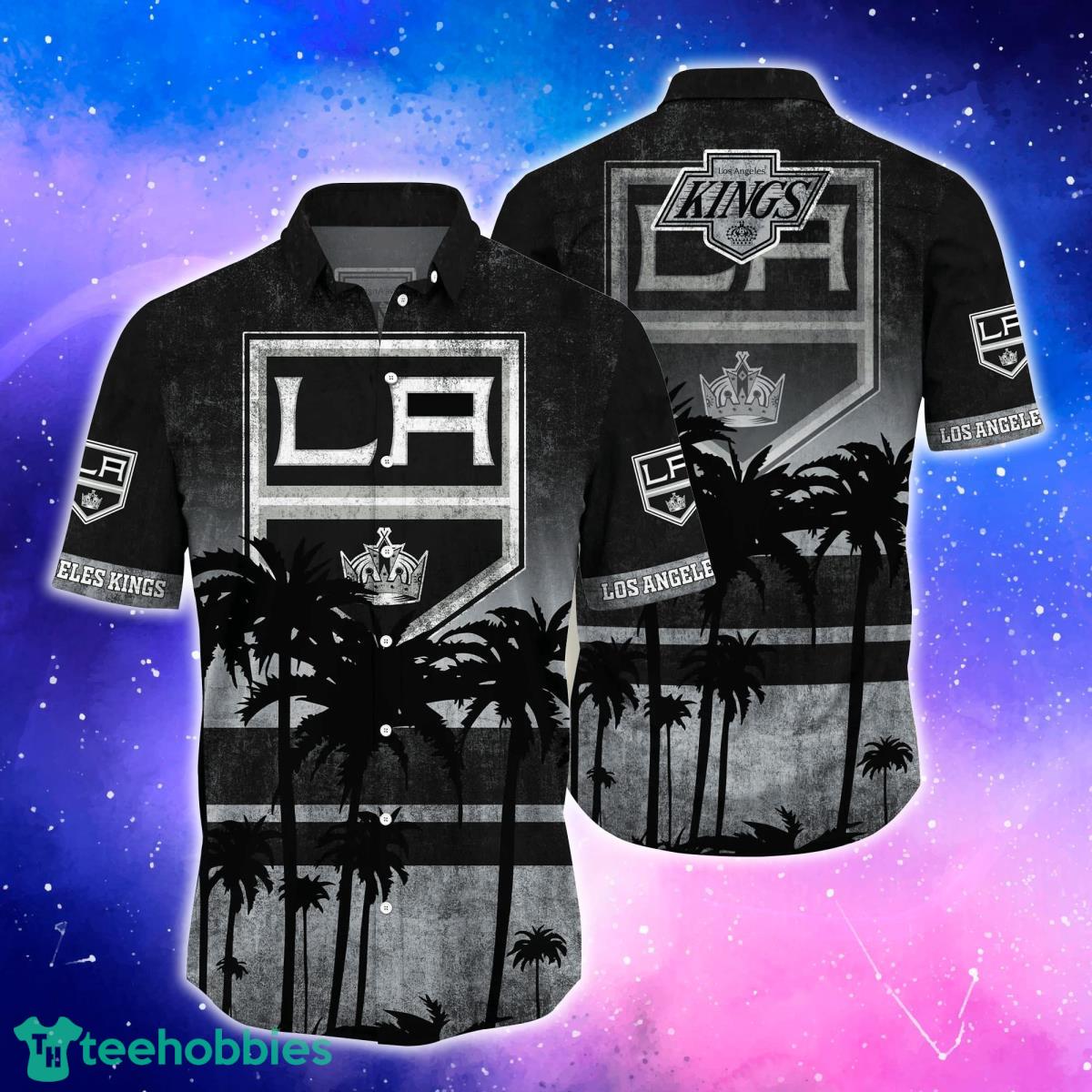 LIMITED] Los Angeles Kings NHL-Summer Hawaiian Shirt And Shorts, For Fans  This Season