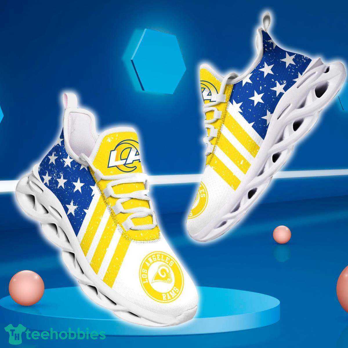 Los Angeles Rams Team Max Soul Shoes Running Sneakers Product Photo 1