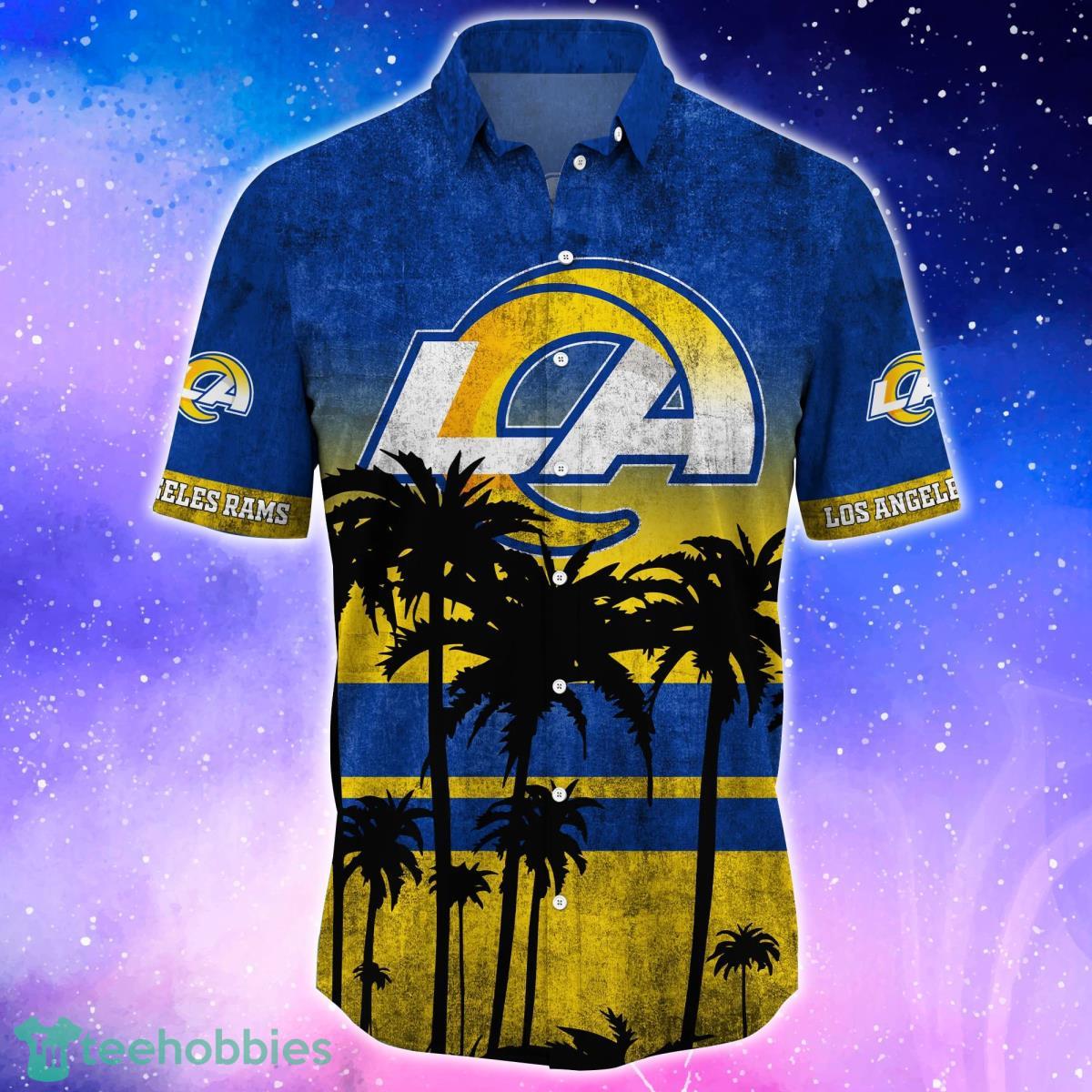 Los Angeles Rams Trending Hawaiian Shirt And Shorts For Fans Product Photo 2