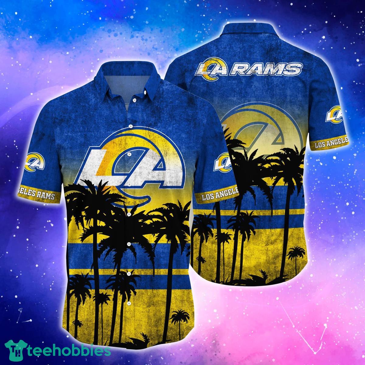 Los Angeles Rams Trending Hawaiian Shirt And Shorts For Fans Product Photo 1