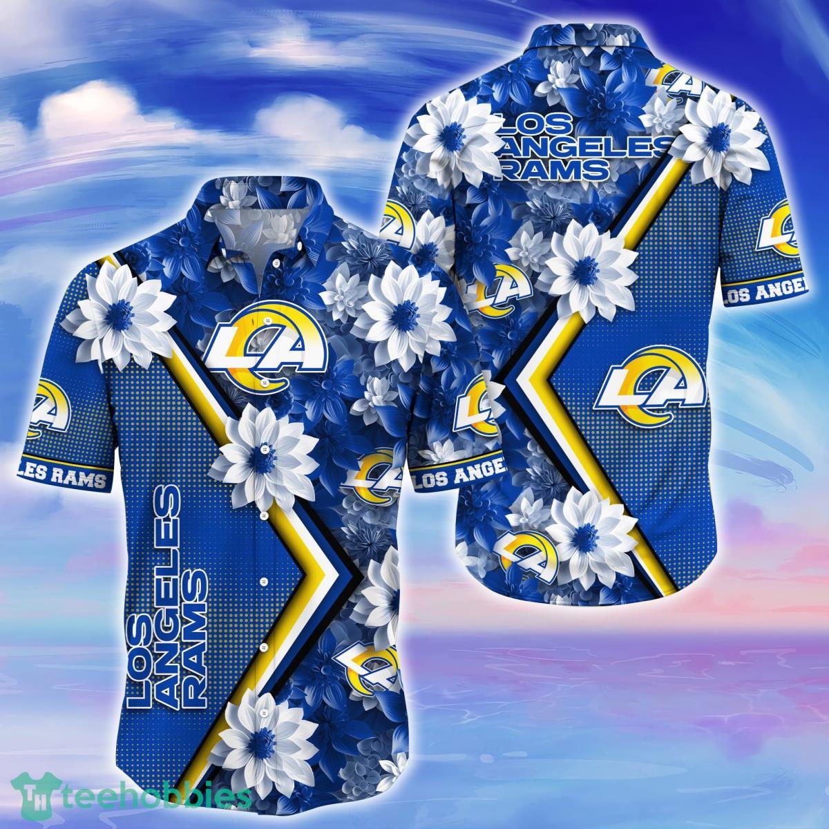 Los Angeles Rams Trending Hawaiian Shirt Gift For Fans Product Photo 1