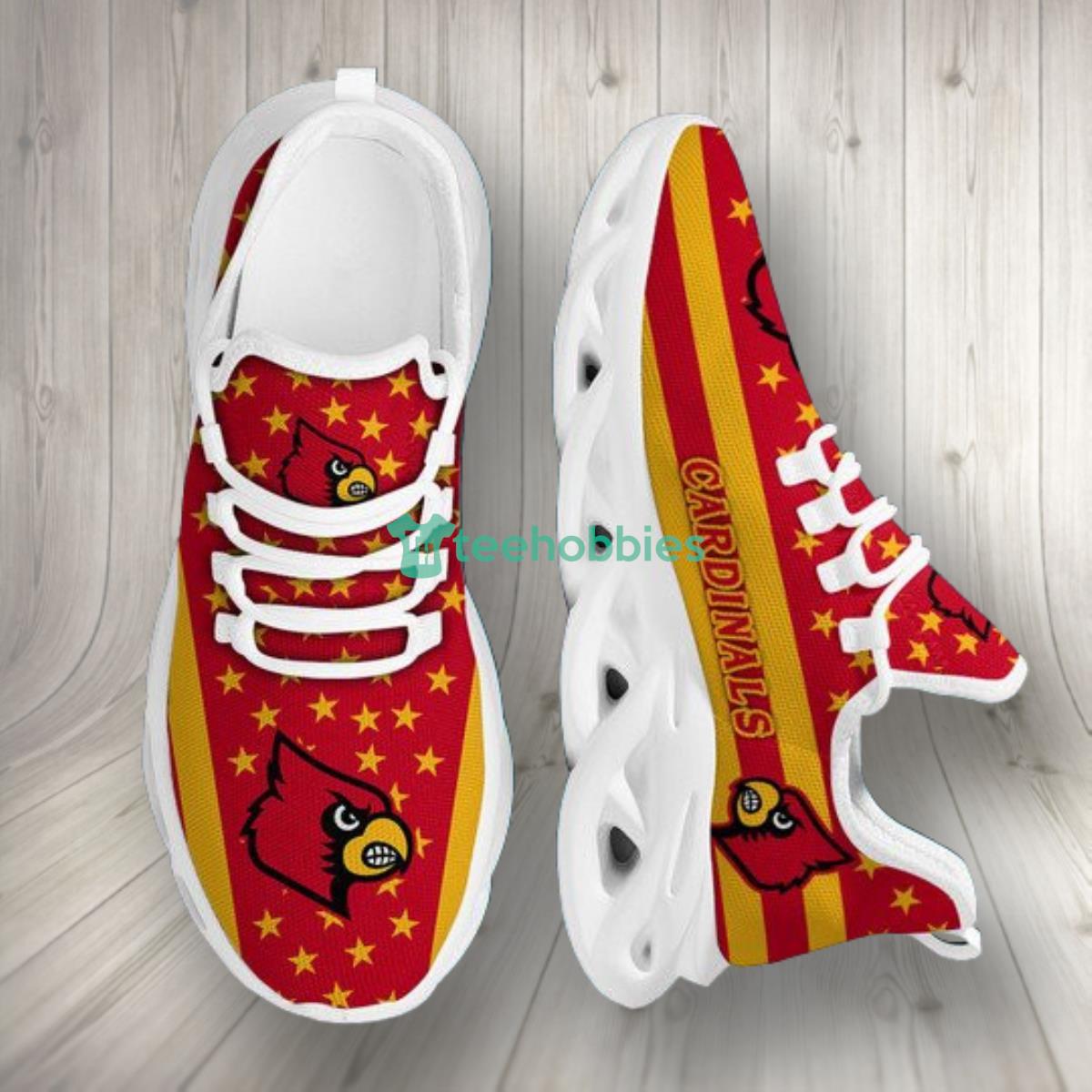 Louisville Cardinals Max Soul Shoes New Model Sneakers Gift For Fans Product Photo 2