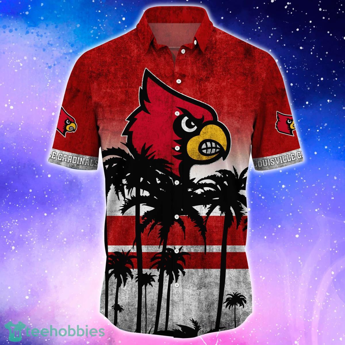 Louisville Cardinals NCAA2 Hawaiian Shirt 4th Of July