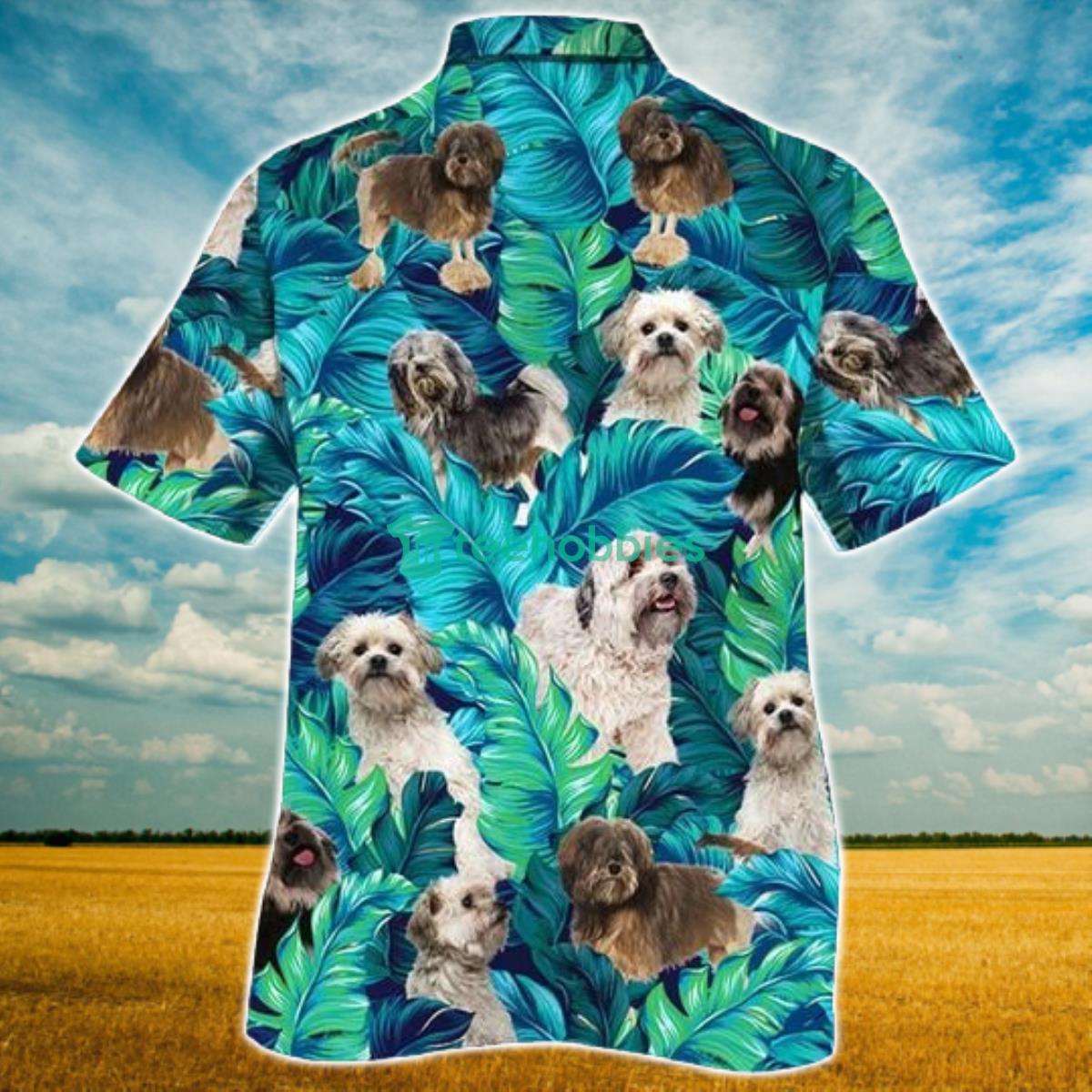Lowchen Dog Lovers Hawaiian Style For Summer All Printed 3D Hawaiian Shirt For Men Women Product Photo 2