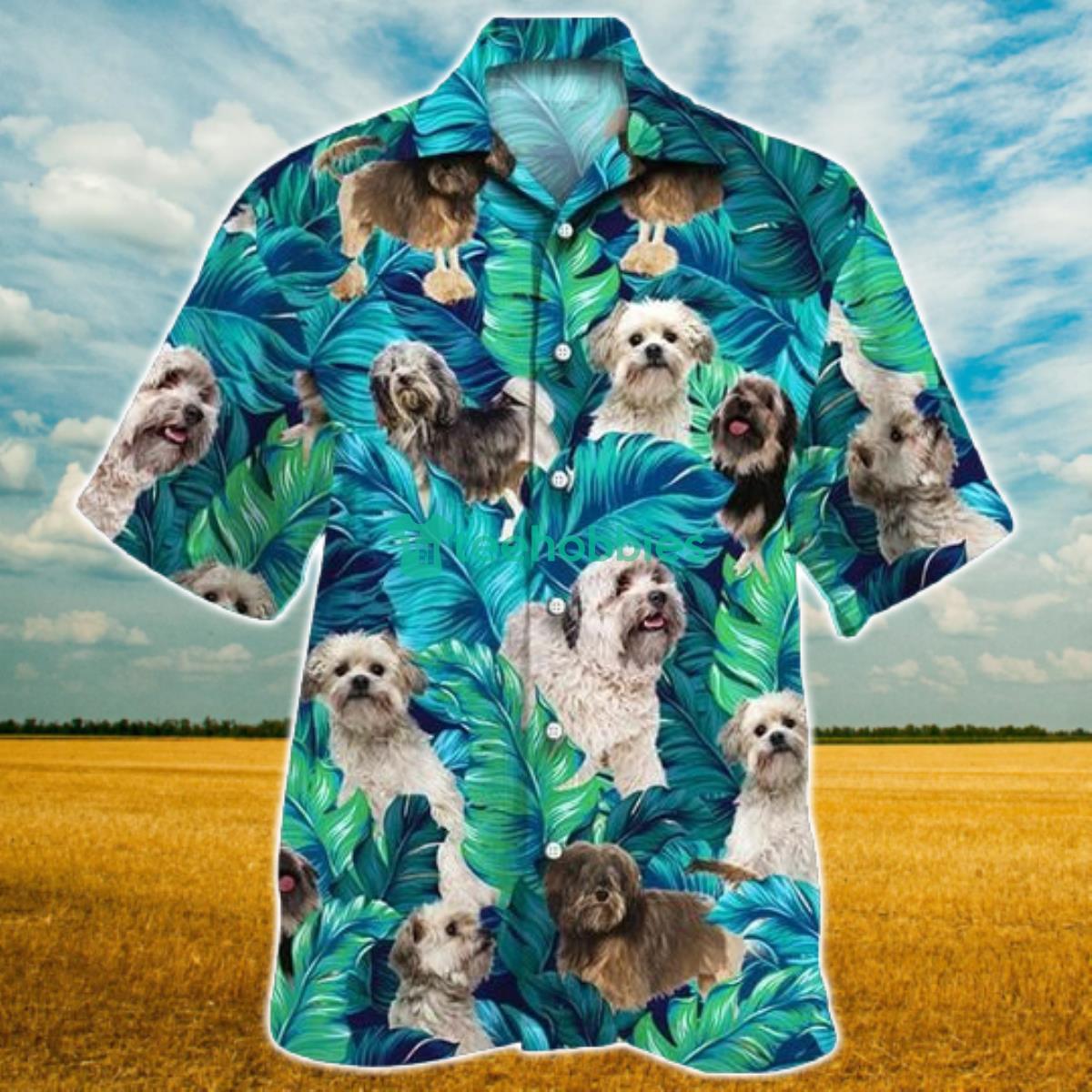 Lowchen Dog Lovers Hawaiian Style For Summer All Printed 3D Hawaiian Shirt For Men Women Product Photo 1