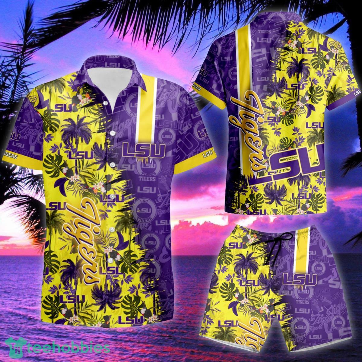 Great Tiger Hawaiian Shirt And Short Set Gift Men Women - Freedomdesign