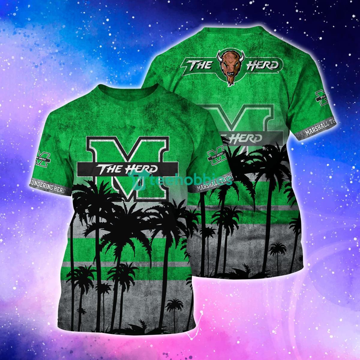 Marshall Thundering Herd Hot Trending 3D T-Shirt For Fans Product Photo 1