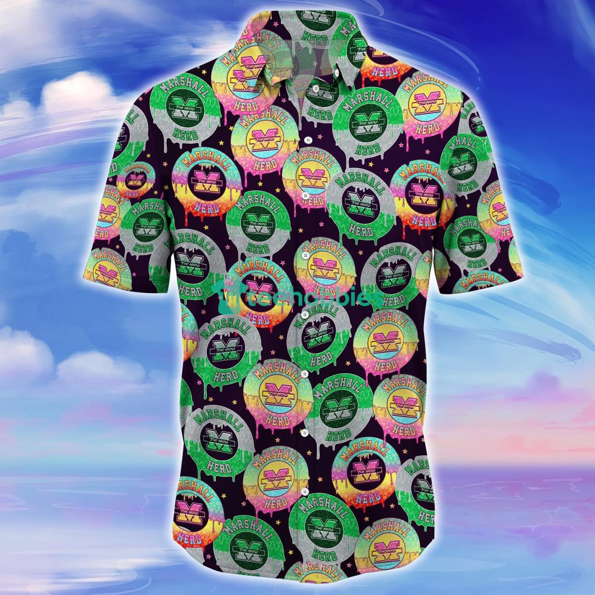Marshall Thundering Herd Trending Hawaiian Shirt For Fans Product Photo 2