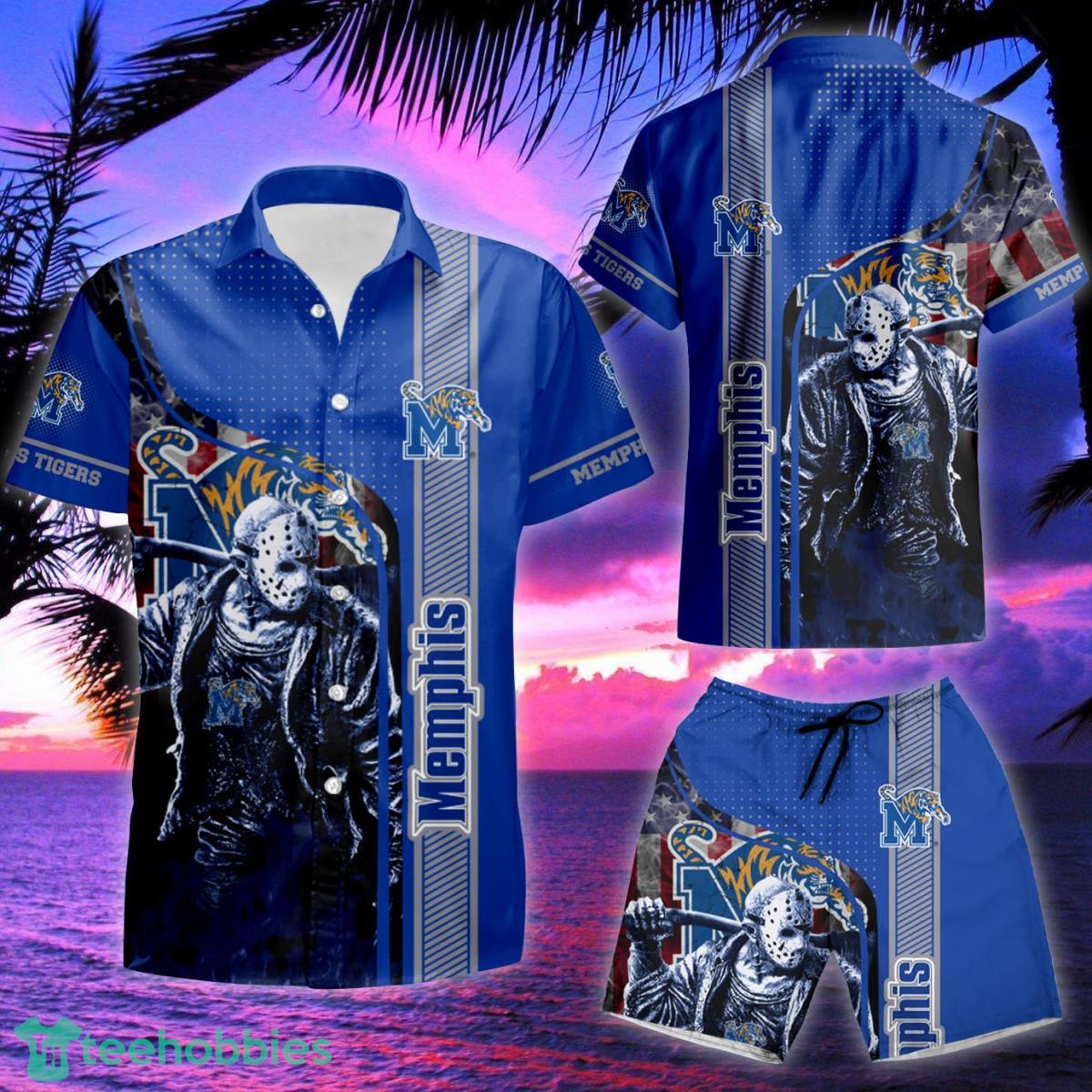 Memphis Tigers NCAA1 Hawaiian Shirt & Short image Memphis Tigers NCAA1 Hawaiian Shirt & Short Product Photo 2