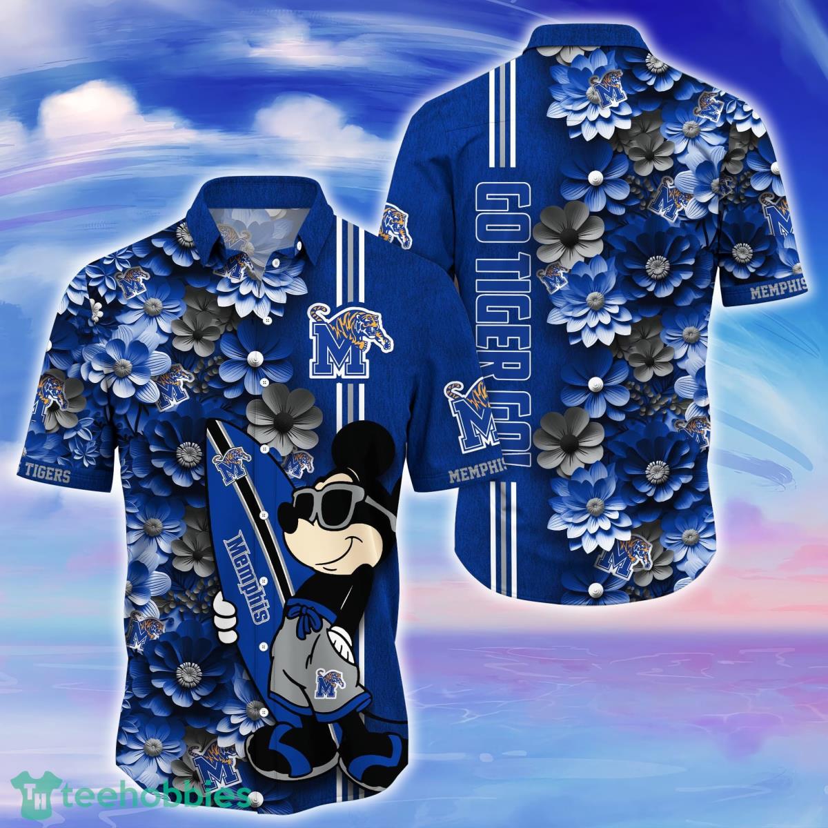 Memphis Tigers Trending Hawaiian Shirt Best Gift For Fans Product Photo 1