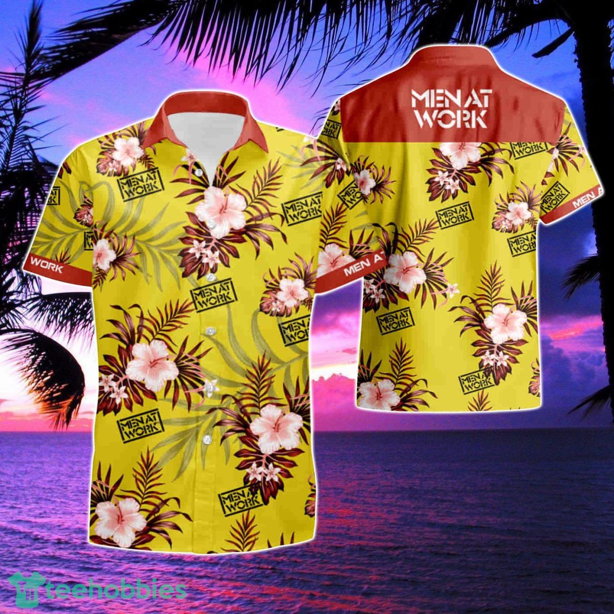 Men At Work Hawaiian Shirt & Short Product Photo 1