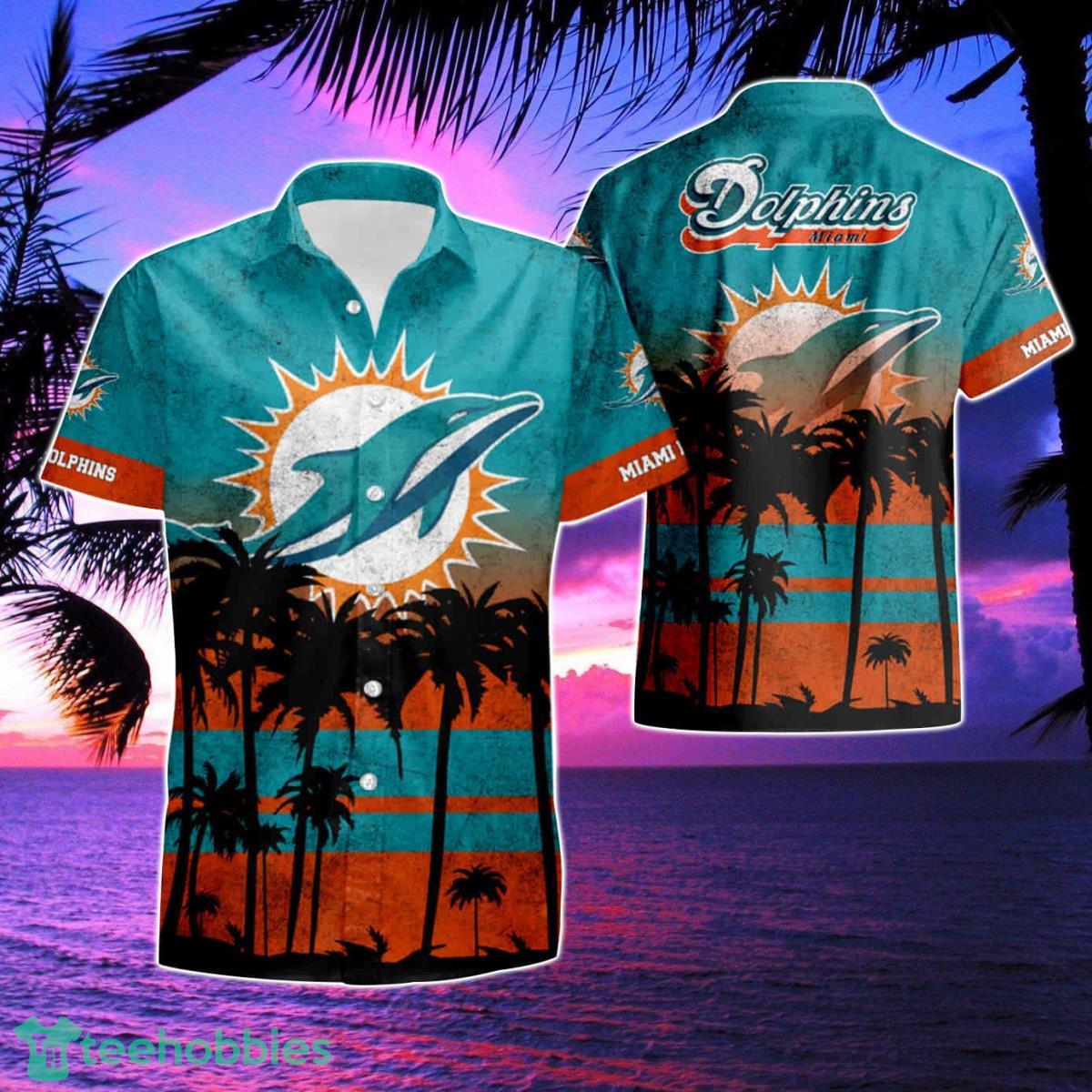 Nfl Miami Dolphins 3D Hawaiian Shirt Style 03 Men And Women For