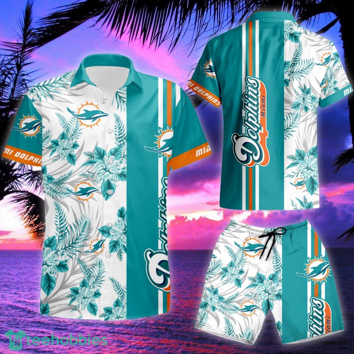 Miami Dolphins NFL Sport Hawaiian Shirt & Short Product Photo 2