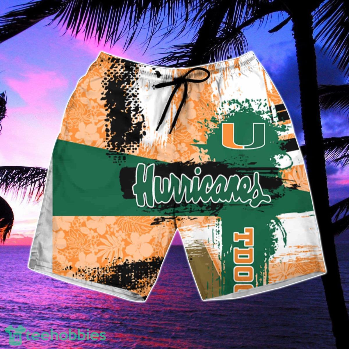 Miami Hurricanes NCAA1 Hawaiian Shirt 4th Of July Independence