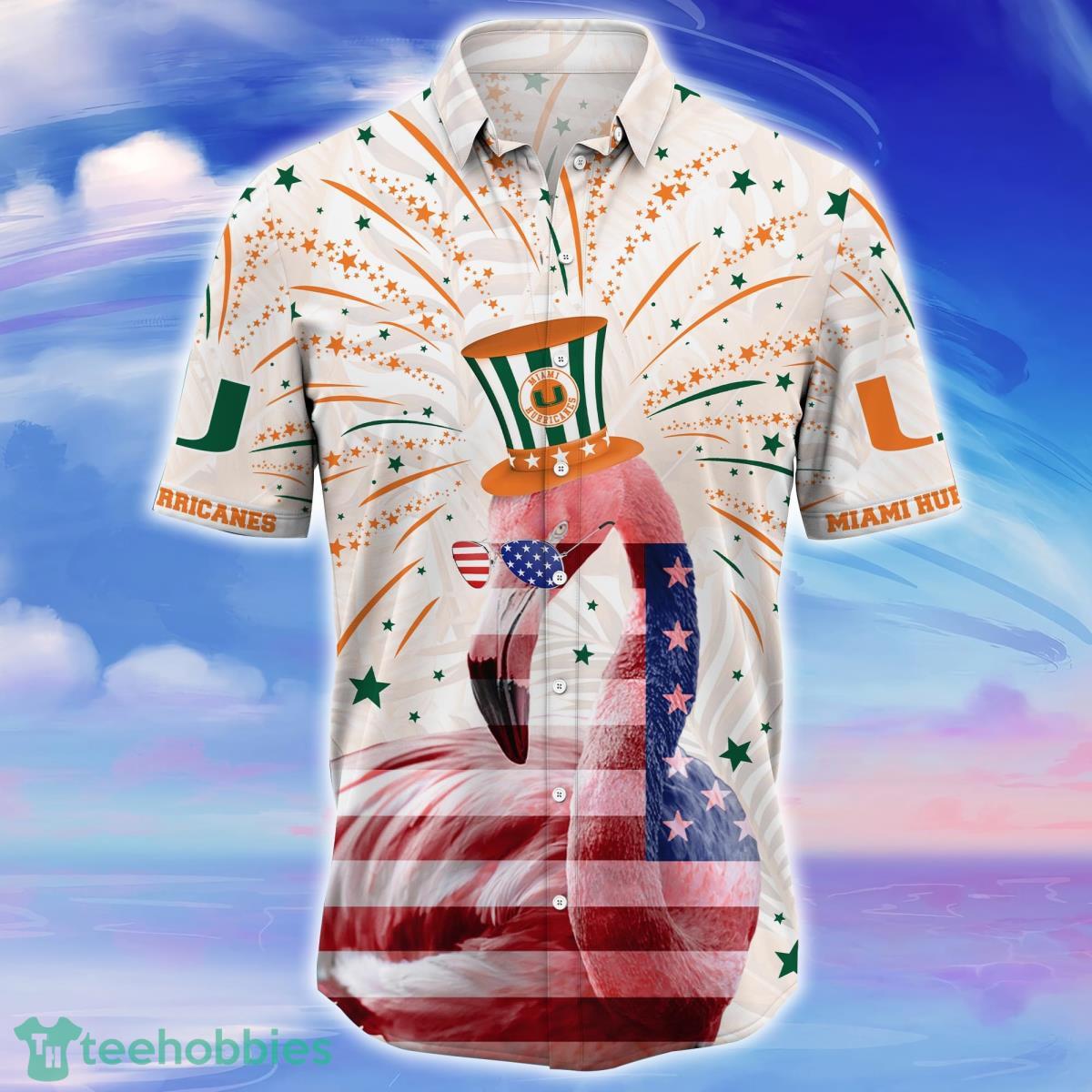 Miami Hurricanes Trending Hawaiian Shirt Gift For Men Women Product Photo 2