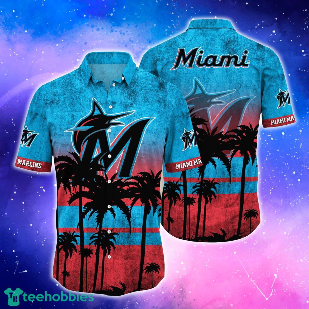 Miami Marlins MLB Trending Hawaiian Shirt And Shorts For Fans Product Photo 1