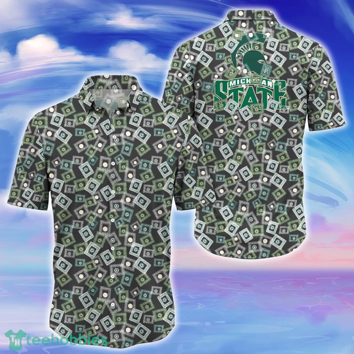 Michigan State Spartans Trending Hawaiian Shirt Gift For Men Women Fans Product Photo 1