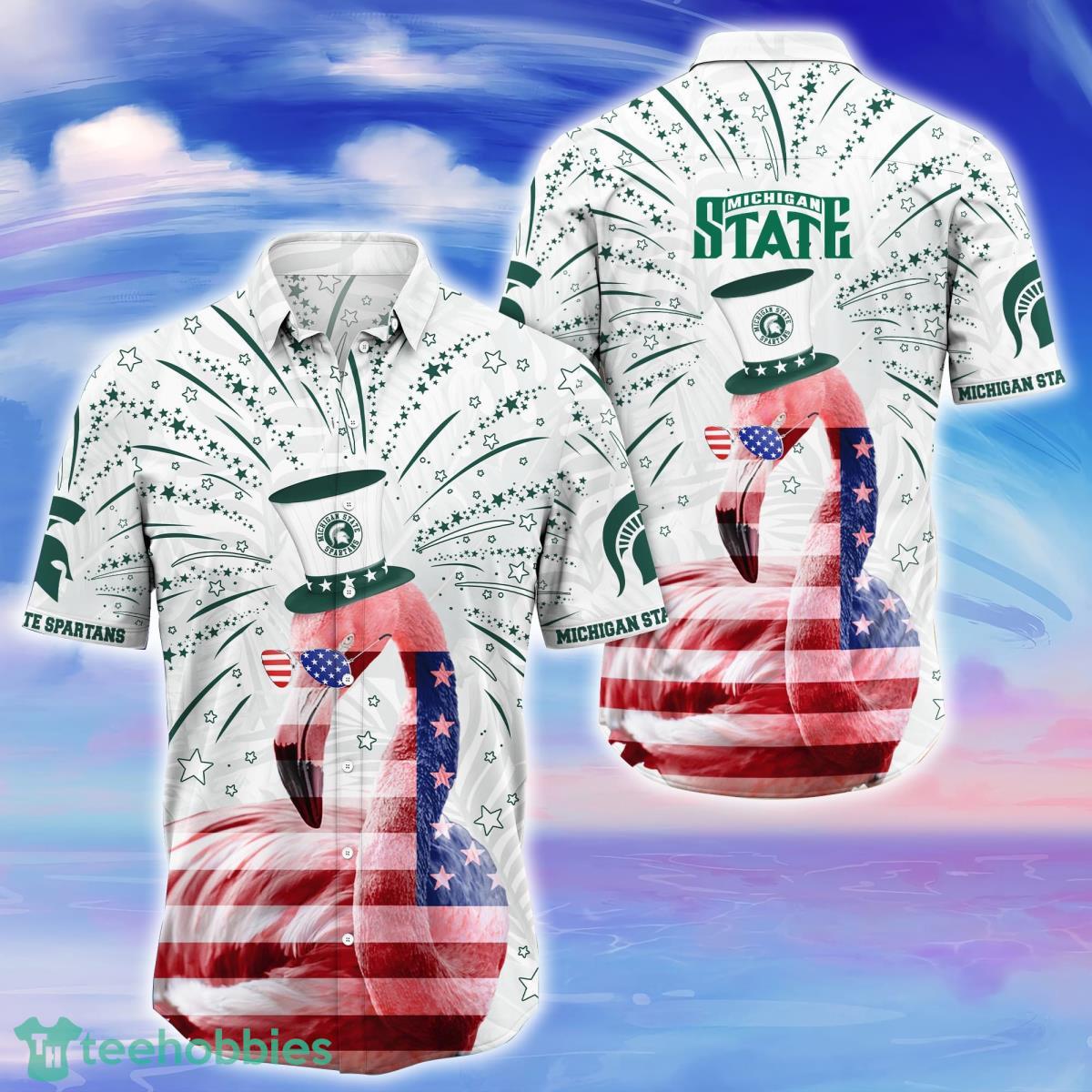 Michigan State Spartans Trending Hawaiian Shirt Gift For Men Women Product Photo 1