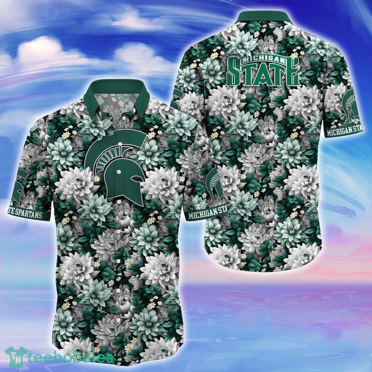 Michigan State Spartans Trending Hawaiian Shirt Great Gift For Fans Product Photo 1