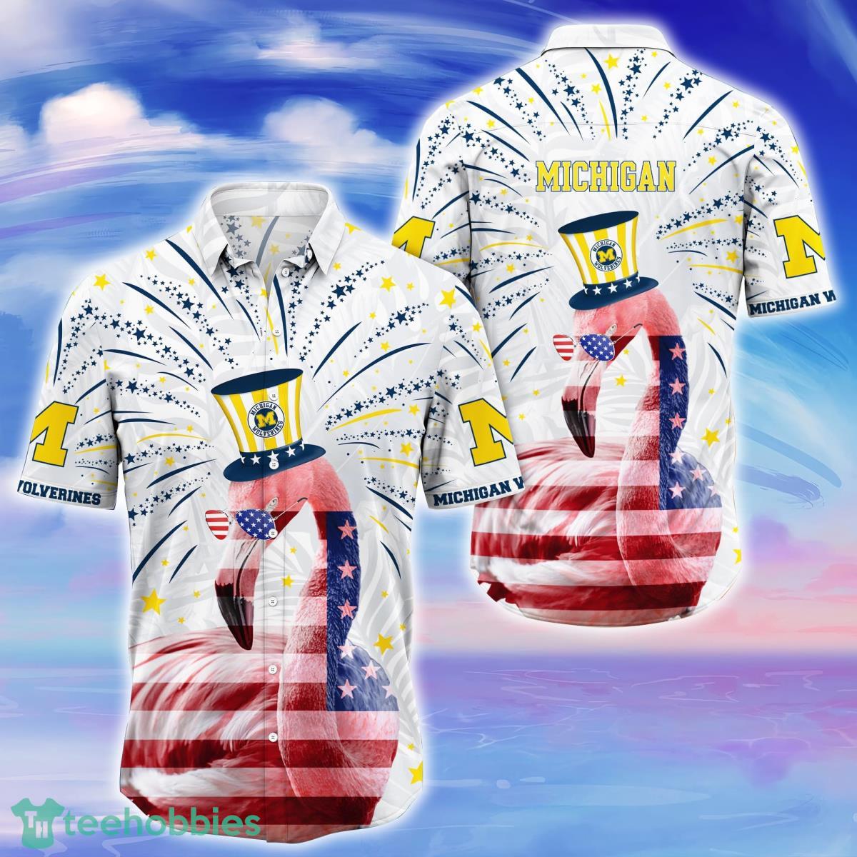Michigan Wolverines Trending Hawaiian Shirt Gift For Men Women Product Photo 1