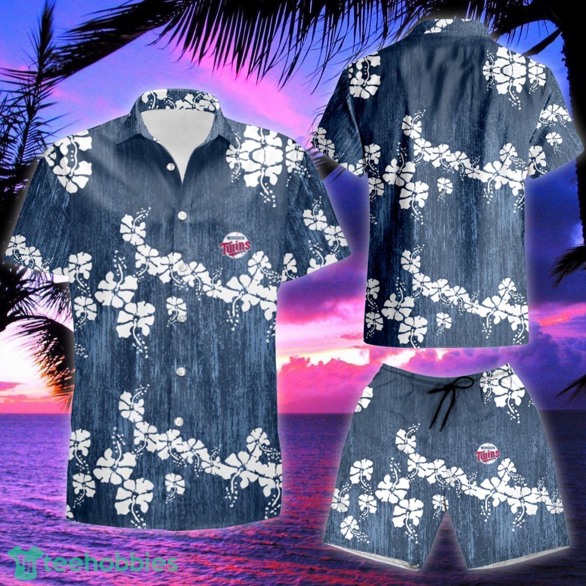 Minnesota Twins 50th State Hawaiian Hawaiian Shirt & Short Product Photo 2