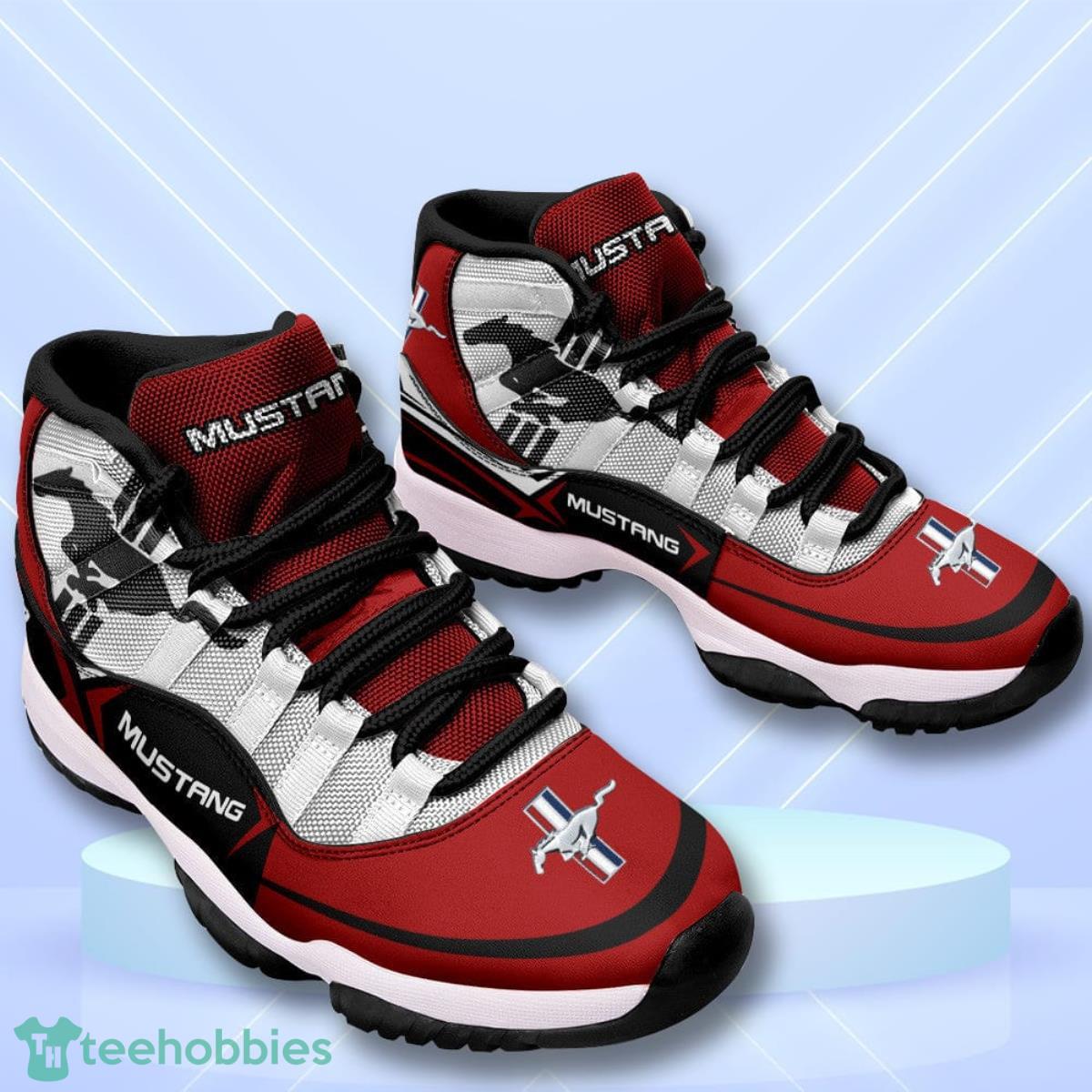 Mustang Custom Name Air Jordan 11  Sneakers Vintage Shoes Product Photo 2