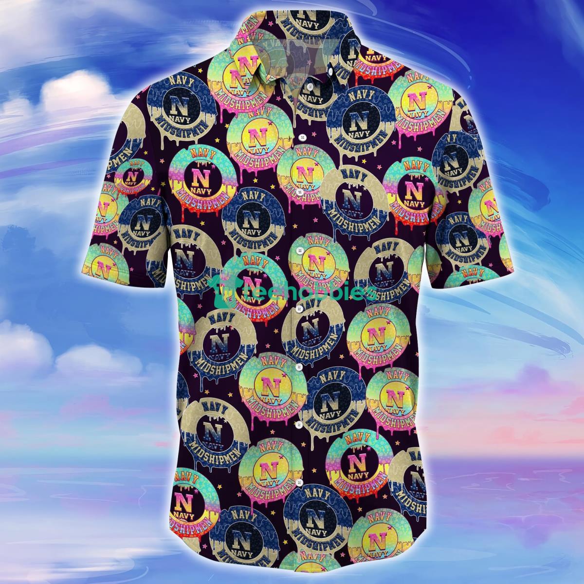 Navy Midshipmen Trending Hawaiian Shirt For Fans Product Photo 2